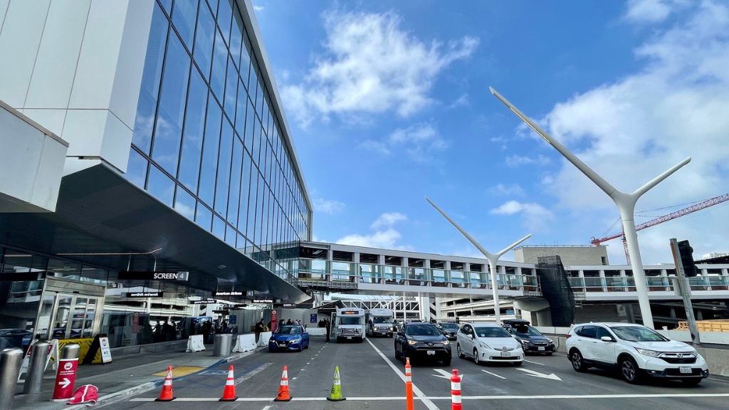 Los Angeles International Airport - LAX Terminal.