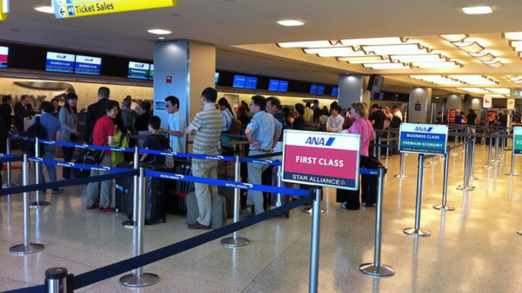 Check-in Counter at JFK