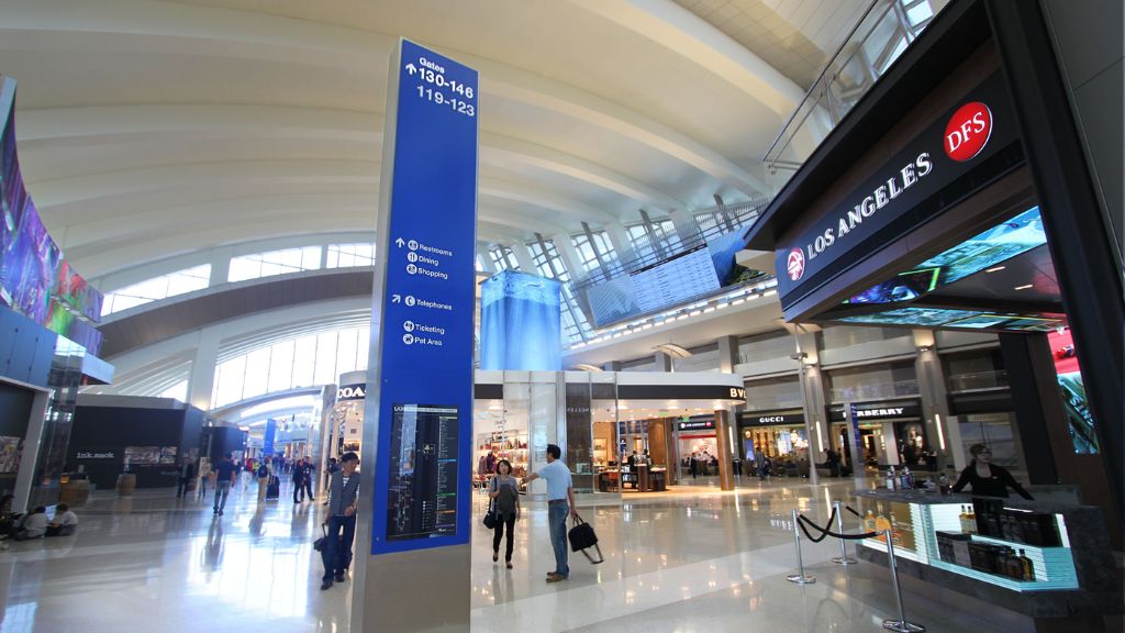 Lufthansa Airlines Los Angeles International Airport - LAX Terminal