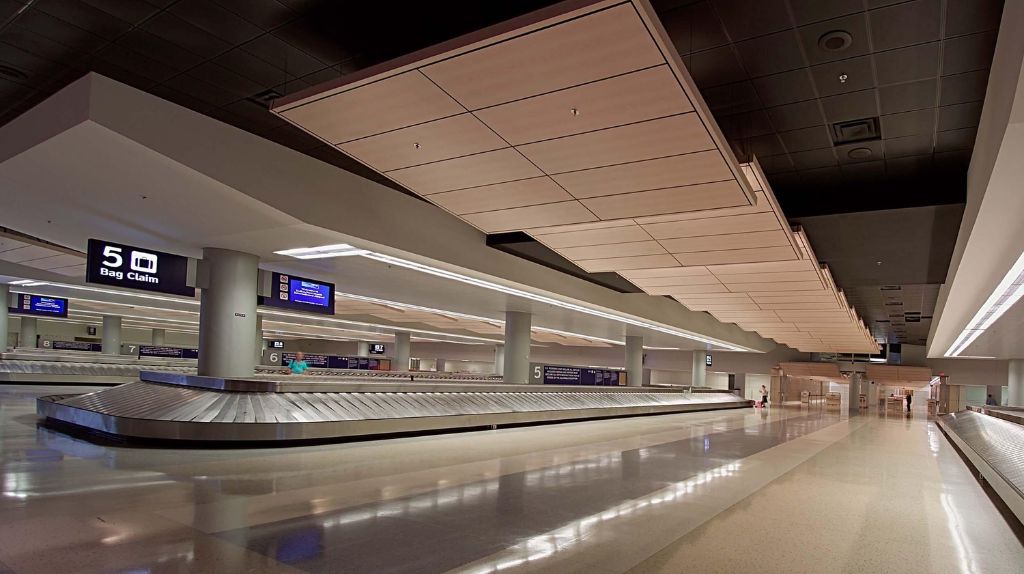 Baggage Claim Area at DFW Airport  