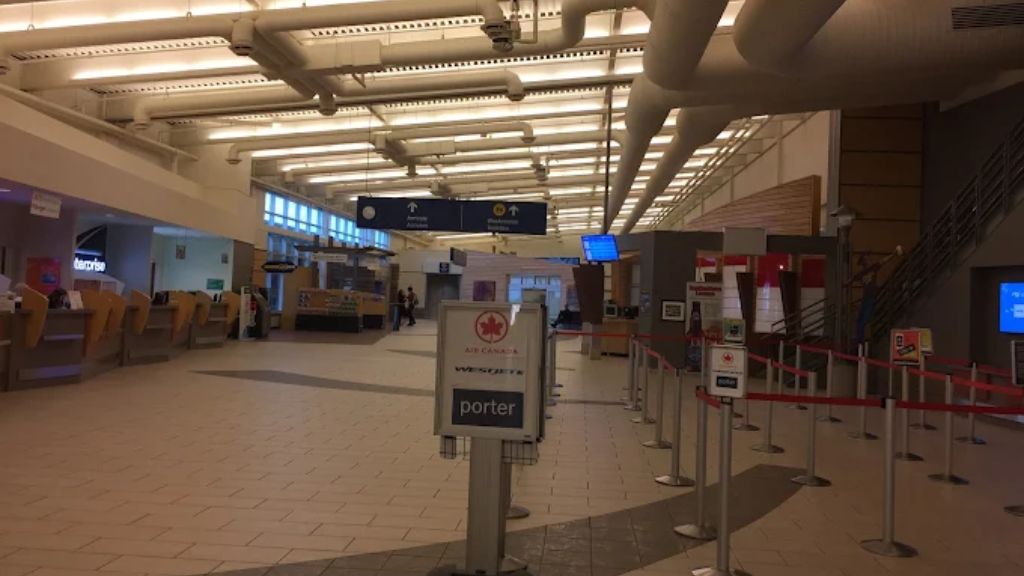 Air Canada YQM Terminal