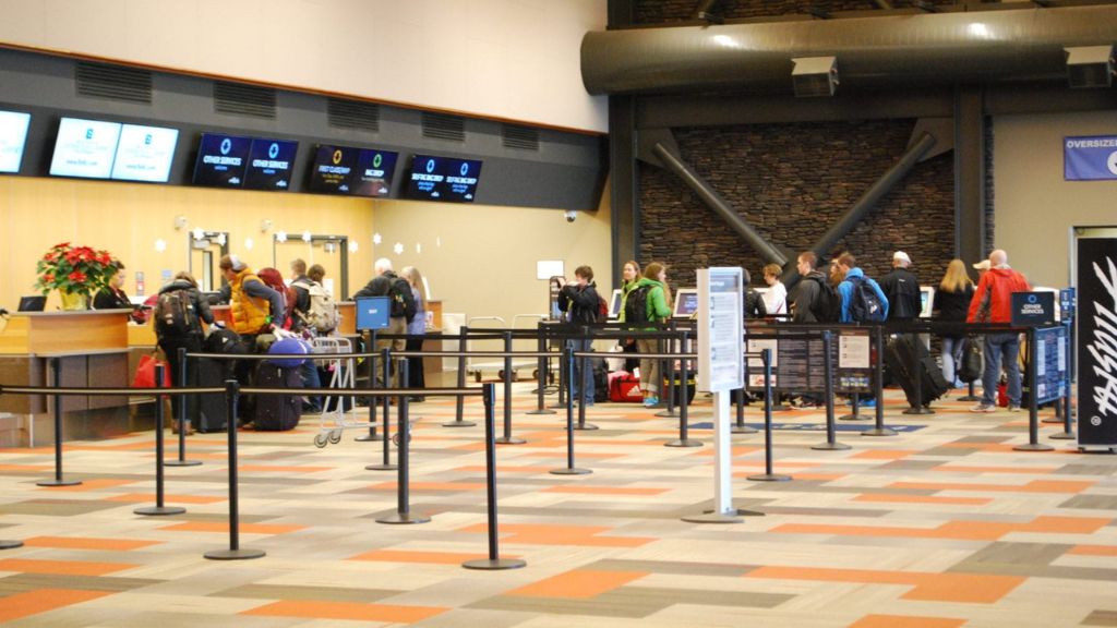 Allegiant Air BLI Terminal