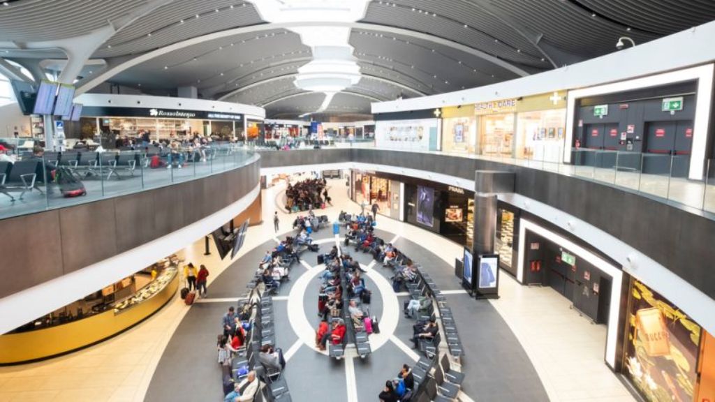 WestJet Airlines FCO Terminal – Leonardo da Vinci–Fiumicino Airport