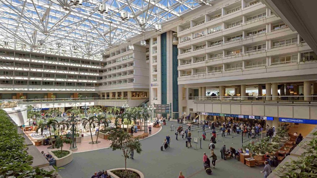 WestJet Airlines MCO Terminal