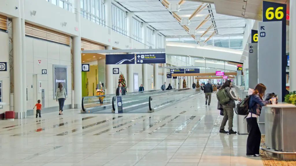 WestJet Airlines YEG Terminal
