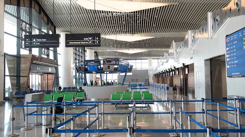 Zambia Airways LUN Terminal