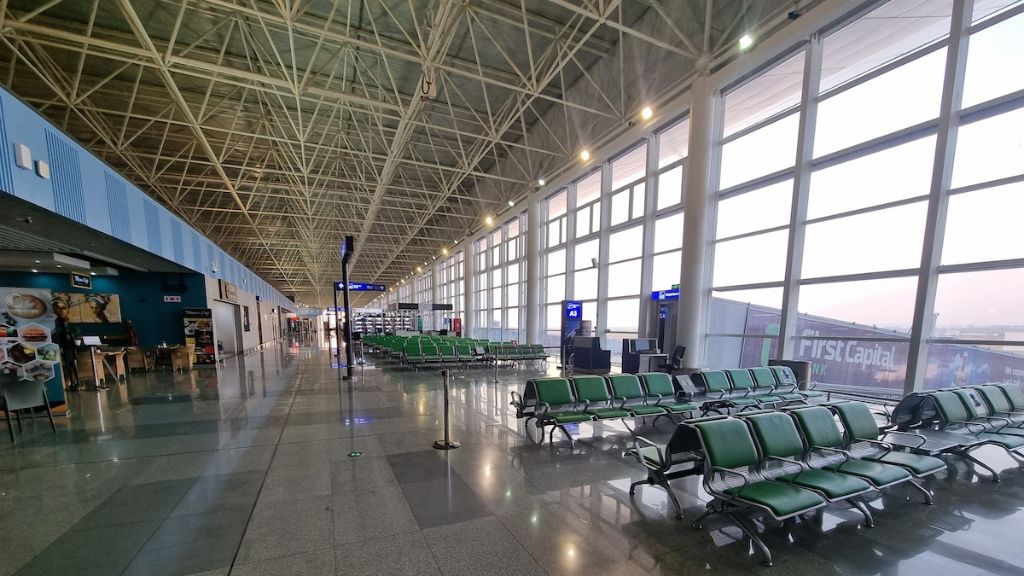 TAAG Angola Airlines LUN Terminal
